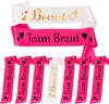 Oblique Unique Schärpe Braut + Team Braut Schärpen Set JGA Produktbild-Vorschau 1