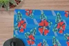 MuchoWow® Mauspad Mousepad Hibiskus - Hawaii - Rot - Muster Produktbild-Vorschau 2