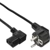 InLine Netzkabel, Schutzkontakt gew. auf Kaltgerätest. C13 Produktbild-Vorschau 3