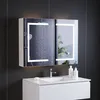 INONEFT Spiegelschrank Bad mit LED Beleuchtung, Badezimmer Produktbild-Vorschau 1