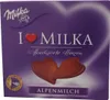 I love Milka, Cienkie serduszka waflowe Czekolada mleczna Podgląd zdjęcia produktu 3