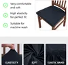 AIORBER Set de 4 housses de chaises, soie de lait, housse Voir les images du produit 4