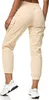 Pantaloni cargo da donna Tazzio Regular Fit F600 Beige, Anteprima dell’immagine prodotto 7