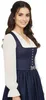 Dirndl Kitzingen 75cm Länge nachtblau 36 Produktbild-Vorschau 6