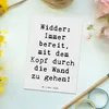 Mr. & Mrs. Panda bildkarte Spruch Widder Power - Weiß - Produktbild-Vorschau 2