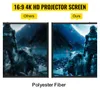 Comparison of two projector screens, one labeled 'Others' and the other 'Ours', showing a difference in image clarity. Produktbild-Vorschau