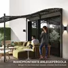 Outsunny Anbaupavillon Pergola mit Dach Wasserabweisend Produktbild-Vorschau 6
