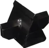 A black metal log splitter wedge is shown against a white background. Voir les images du produit