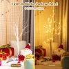 COSTWAY 120cm LED Lichterbaum, Birkenbaum mit warmweißen Produktbild-Vorschau 6