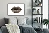 MuchoWow® MuchoWow® Gerahmtes Poster Lippen - Tigerdruck - Produktbild-Vorschau 2