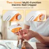 Elektrischer Nagelknipser, 2in1 Nagelfeile Elektrisch mit Produktbild-Vorschau 9