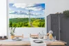 MuchoWow® Poster Ein Feld von Windmühlen in der grünen Produktbild-Vorschau 4