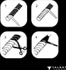 Bande de poignée OVERGRIP, surbande universelle, Voir les images du produit 13