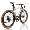 A white electric bicycle is shown against a white background. Produktbild-Vorschau
