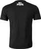 The back of a black Lonsdale t-shirt. Produktbild-Vorschau
