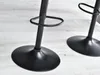 Designová barová židle ALIANA - ořech / černá Náhled obrázku produktu 4