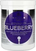 A white tub of Kallos Cosmetics Blueberry Revitalizing Hair Mask. Anteprima dell’immagine prodotto