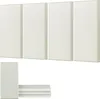 VEVOR Akustické panely, 4 kusy, 600 x 300 x 50 mm, nástěnné Náhled obrázku produktu 1