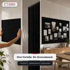 Filz prikbord, groefbord, geluidsabsorberend, als memobord Productafbeelding-voorbeeld 6