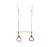 GARTEN-NEXT Turngeräte Holztrapeze Turnringe aus Kunststoff Produktbild-Vorschau 2