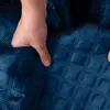 VELVI Dekorative Tagesdecke Marineblau Eleganz 170x210cm - Produktbild-Vorschau 7