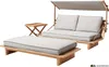 Apple Bee Sonnendach ROBINSON, Teak / BEE WETT (100 % Produktbild-Vorschau 5