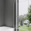 doporro Parete per Vasca Sopravasca da Bagno Doccia 95 x Anteprima dell’immagine prodotto 4