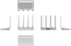 Multiple views of a white router are displayed against a white background. Náhled obrázku produktu