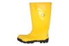 A yellow boot with a black sole is shown against a white background. Produktbild-Vorschau