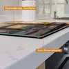 Wallario Herdabdeckplatte aus Glas, Größe 60 x 52 cm Produktbild-Vorschau 4