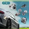 A collage of car parts and a car, with a blue background and grid lines. Náhľad obrázku produktu