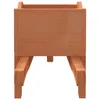 vidaXL Kvetináče na kolieskach 2 ks 47x15x19 cm masívne Náhľad obrázku produktu 7