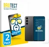 A product image showing packaging for screen protectors and a smartphone with a screen protector applied. Produktbild-Vorschau