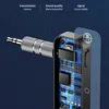 Close-up of a Bluetooth adapter with its internal circuitry visible, highlighting its features. Produktbild-Vorschau