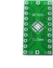 QFN20 zu DIP20 Adapter Board LFSP20 0,5 / 0,65mm Produktbild-Vorschau 3