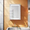 SONNI Aluminiowa szafka z lustrem LED z dotykowym Podgląd zdjęcia produktu 3