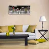 Wallario Premium Leinwandbild Perspektive von unten leeres Produktbild-Vorschau 3