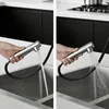 AICA Spültischarmatur Ausziehbar Hochdruck Wasserhahn Küche Produktbild-Vorschau 3