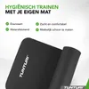 Tunturi NBR Yogamat met Draagtas - Fitnessmat Extra dik & Productafbeelding-voorbeeld 4