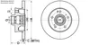 2x ATE 24.0110-0203.1 Bremsscheibe Hinterachse Produktbild-Vorschau 4