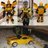 Robot samochód Auto Robót Żółty 2w1 42 cm transformująca Podgląd zdjęcia produktu 9
