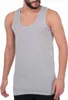 3 Pack Herren Unterhemden Feinripp Tank Top Achselhemd Weiß Produktbild-Vorschau 3