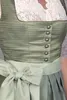 Edelnice Dirndl Ina Midi Hellgrün Größe 42 schimmernd mit Produktbild-Vorschau 5