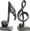 Escultura de estilo Gilde, clave de sol, "Música", resina Vista previa de la imagen del producto 1