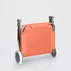 Sdraio portatile con ruote Banana - Arancione Anteprima dell’immagine prodotto 4