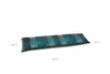 GO-DE Textil, Bank-Auflage 115cm, Karo petrol grau, Produktbild-Vorschau 2