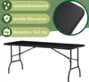 Albatros Buffettisch Klapptisch Schwarz/Rattan – robuste Produktbild-Vorschau 3