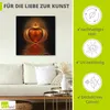 ARTland Leinwandbild Herz Größe: 50x50 cm Produktbild-Vorschau 2