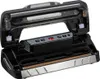 A vacuum sealer with its lid open, showing the controls. Produktbild-Vorschau
