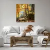 Bild auf Leinwand - Leinwandbild - Herbst berg wald natur - Produktbild-Vorschau 6